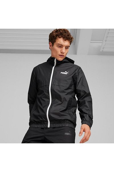 Puma Ess Solid Unisex Μαύρο Μπουφάν