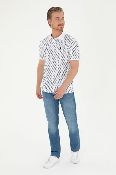 U.S. Polo Assn. Pantaloni de jeans pentru bărbați albastru deschis - 50281487 -DN0021