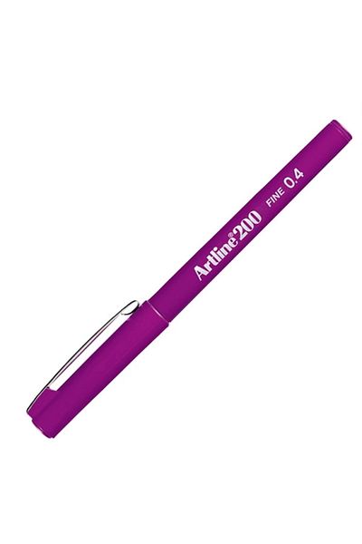 artline 200 Fineliner 0.4mm Keçe Uçlu Kalem Magenta