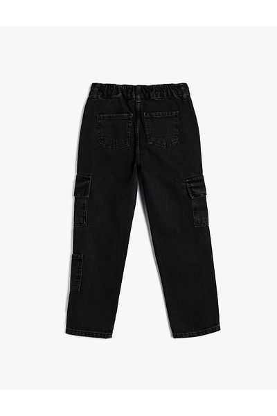 Koton Bavlněné džíny - Cargo Pocket Detailed