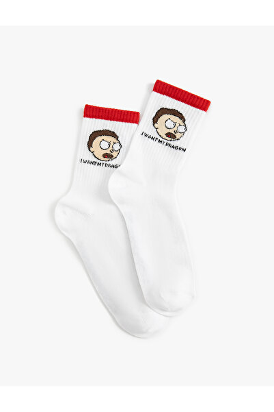 Koton Rick and Morty Soket Çorap Lisanslı