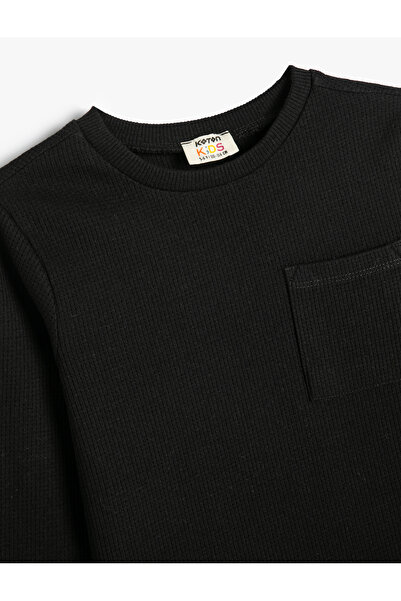 Koton Erkek Çocuk Sweat 5wkb10013tk Siyah