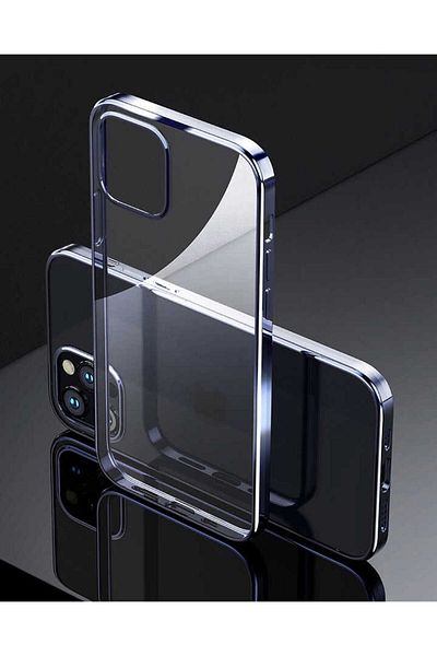 zore iPhone 13 Compatible Zore Pixel Case-Gold