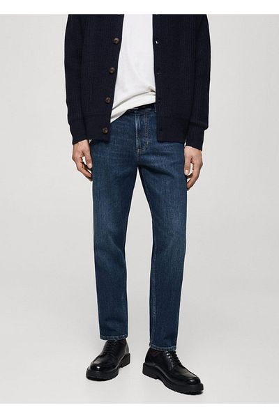 MANGO Man Džínové kalhoty Ben Tapered Fit