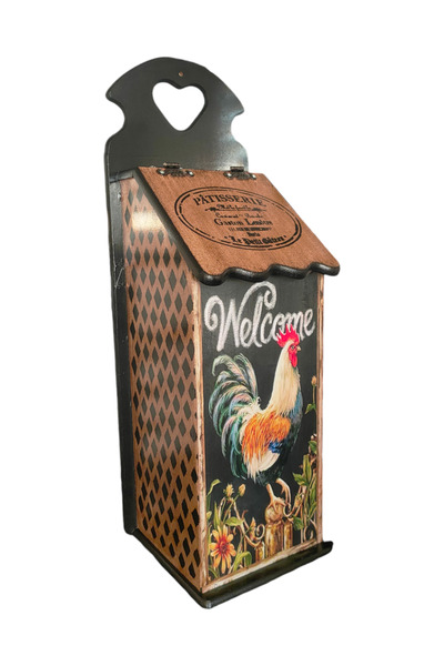 Ayshe Home Ayshehome Ahşap Horoz Poşetlik