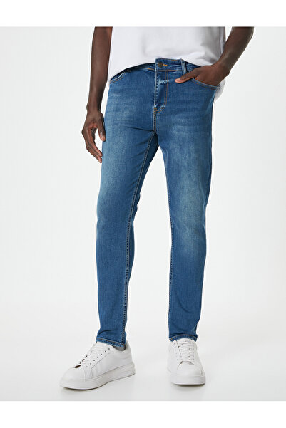 Koton Buttoned Skinny Fit Jeans - Michael Jean