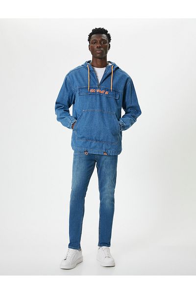 Koton Τζιν με κουμπιά Skinny Fit - Michael Jean