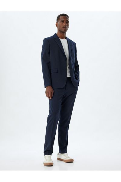 Koton Flap Pocket Detailed Blazer Jacket