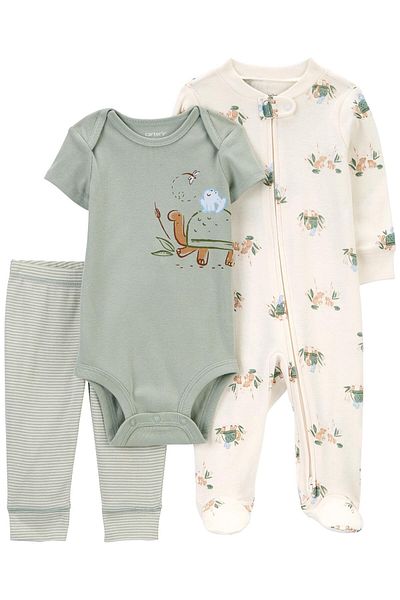 Carter's Baby Boy Jumpsuit Body Pants Set 3 Pack