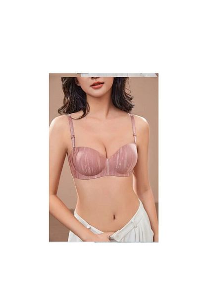 F.K Στράπλες και χωρίς Underwire Laser Cut Push-up σουτιέν - Χρώμα δέρματος