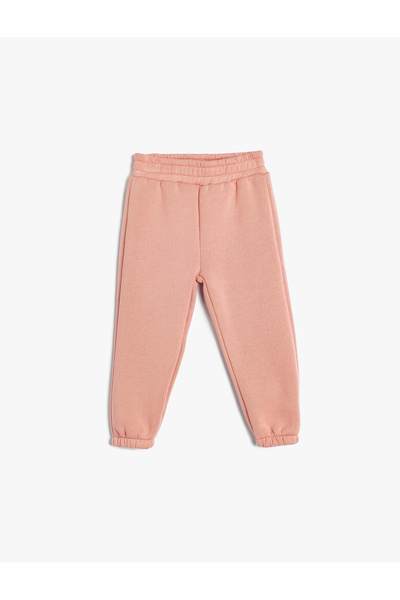 Koton Стандартен спортен панталон за джогинг със завързан джоб на талията и п...