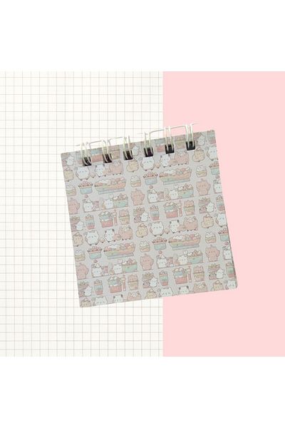 Misiland Kawaii Spiral Themed Memopad