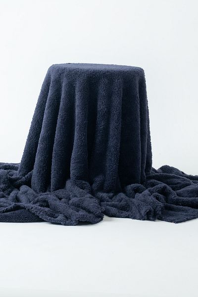 Gleamy Welsoft Grey βελούδινο ύφασμα - 1,5 μέτρα ύψος, 1,80 cm πλάτος, άνεση διπλής όψης