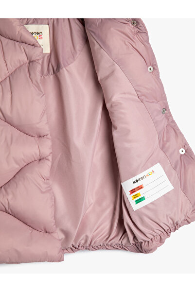 Koton Γιλέκο Stand Collar Puffer με τσέπες με φερμουάρ