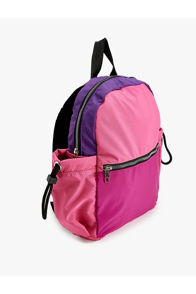 Koton Bag with Zipper and Pocket Detail