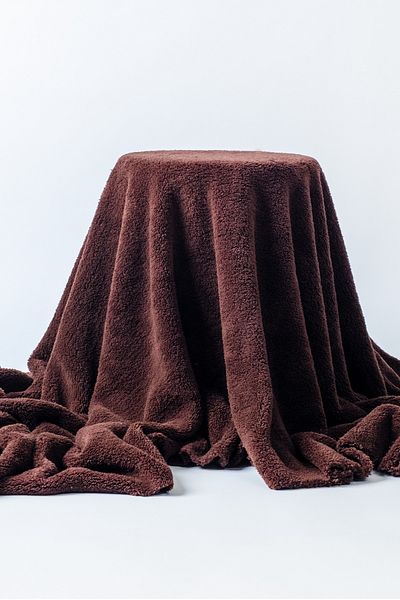 Gleamy Welsoft Grey βελούδινο ύφασμα - 1,5 μέτρα ύψος, 1,80 cm πλάτος, άνεση διπλής όψης