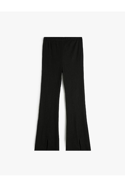 Koton Spanish Leg Basic Trousers - Elastic Waist