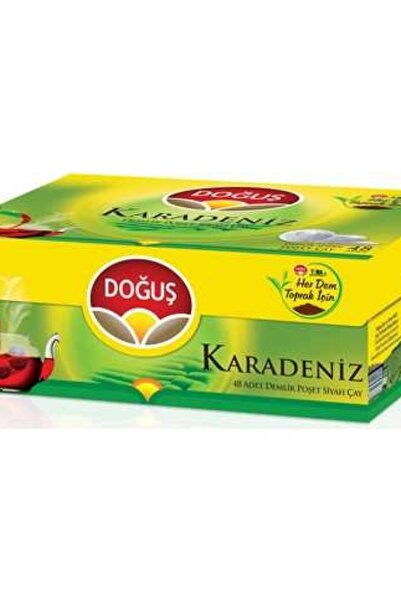 Doğuş Karadeniz Demlik Poşet Çay 48x3.2 gr Bergamot Aromalı