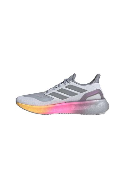 adidas حذاء Pureboost 5 للرجال للجري على الطرق البيضاء حذاء الجري على الطرق للرجال Ie8463