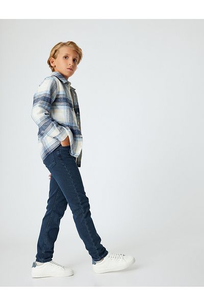 Koton Skinny Leg Slim Jeans – Normál derék farmernadrág