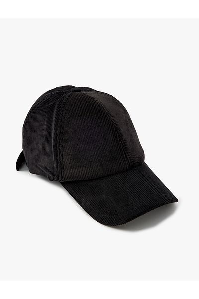 Koton Corduroy Cotton Cap Hat