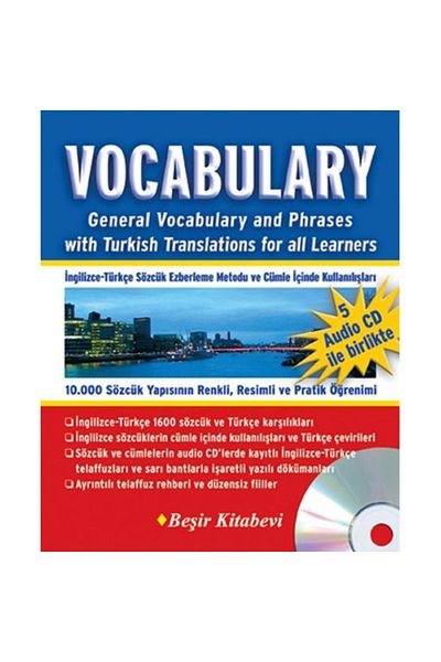 Beşir Kitabevi Vocabulary (with 5 Audio Cd)