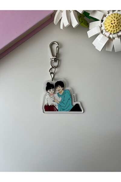 Hara Company سلسلة مفاتيح أكريليك أنيمي كيمي نو تودوكي