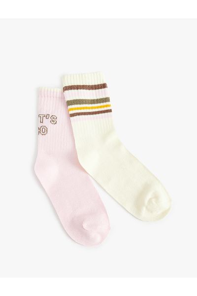Koton Socket Socks Set - Pack of 2