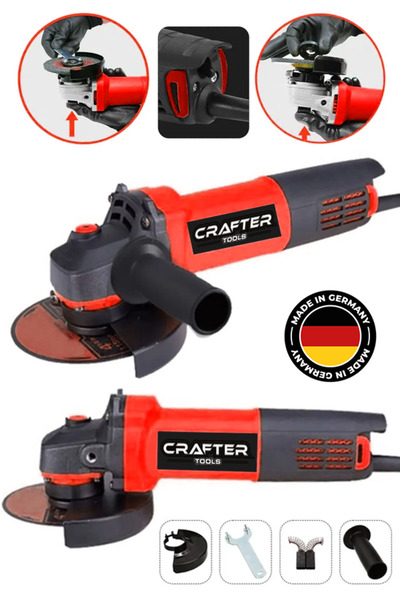 CRAFTERTOOLS Germany 980W 125 Mm Spiral Avuç Içi Kesme Ve Taşlama Makinası