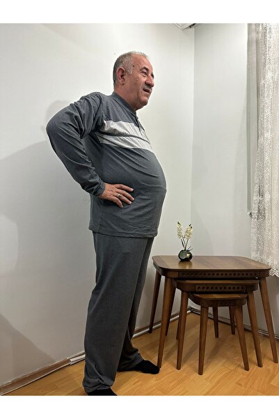 ŞİPKA 100% COTTON SUPERIOR MEN'S PLUS SIZE PAJAMA SET 835