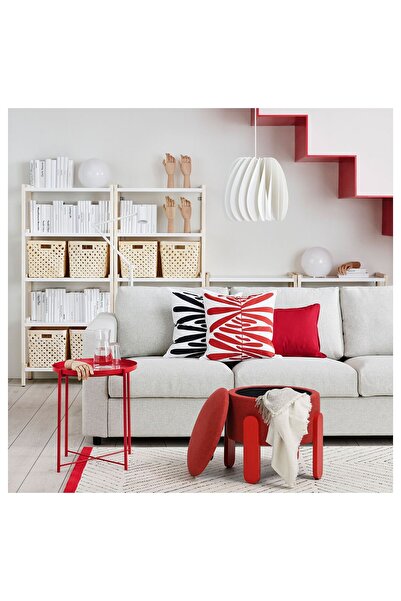 IKEA Cushion, Pouf with Storage Eyes, Diameter: 44 cm Height: 41 cm