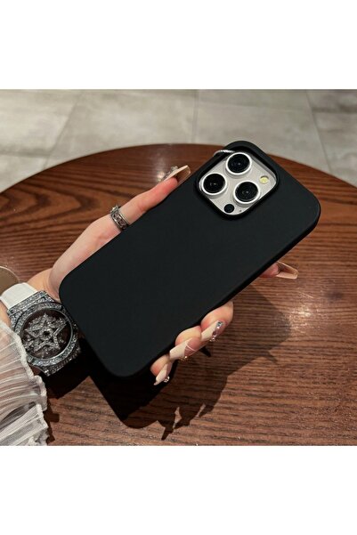 halkhouse iPhone 13 Pro Max Kılıf İçi Kadife Kamera Korumalı LSR Lansman Sili...