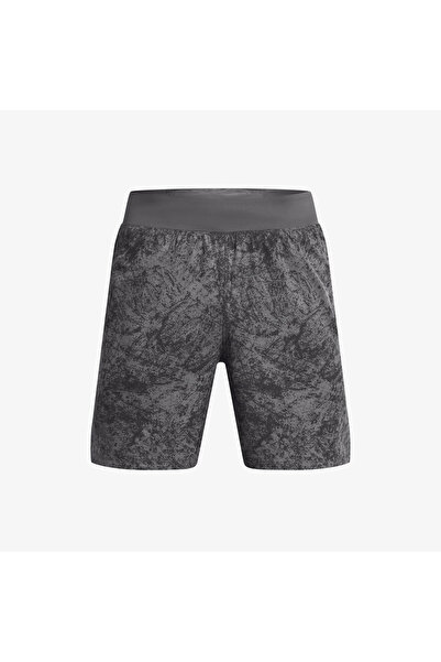 Under Armour Launch Pro Erkek Gri Koşu Şortu