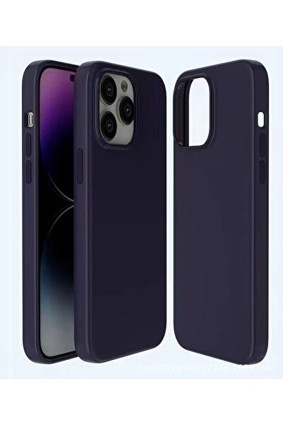 halkhouse iPhone 14 Pro Max Kılıf İçi Kadife Kamera Korumalı LSR Lansman Sili...