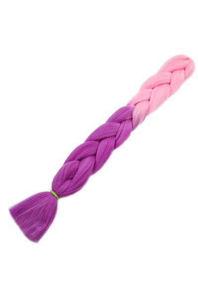 Lisinya Synthetic Ombreli Hair For African Braid And Rasta / Light Pink / Lilac