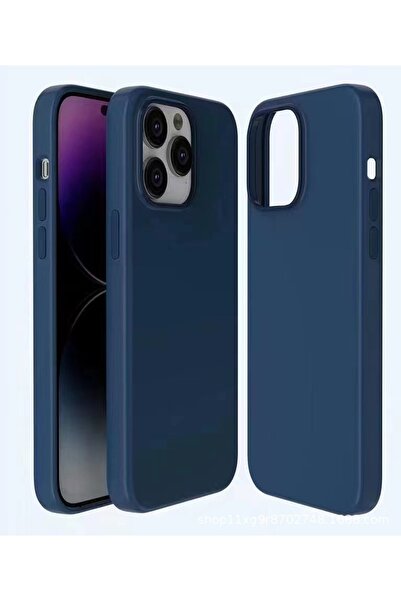 halkhouse iPhone 13 Pro Max Kılıf İçi Kadife Kamera Korumalı LSR Lansman Sili...
