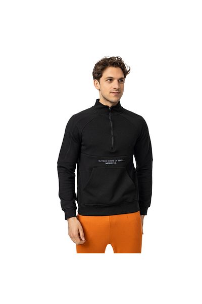 Merrell ستيفان سويت شيرت رجالي أسود سويت شيرت رجالي M25stefanm