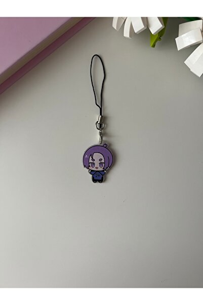 Hara Company Blue Lock Animesi Mikage Reo Anime Akrilik Telefon Charmı