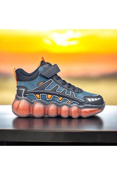 JOJO KIDS Unisex παιδικές μπότες με velcro, ορθοπεδικές μπότες, αντιολισθητική σόλα αέρα