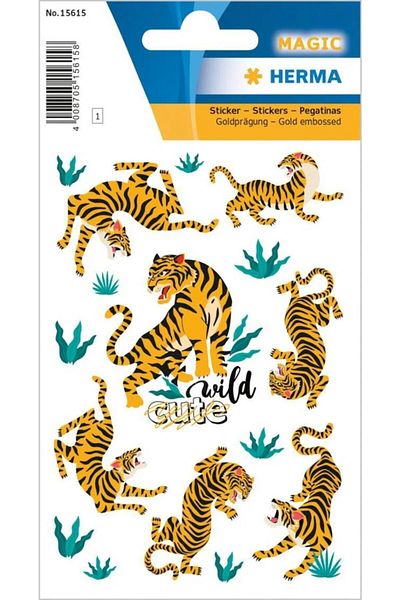 Herma Magic Wild Tigers - Label