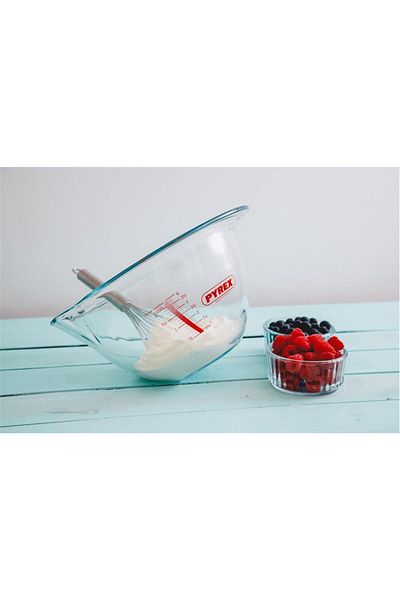 Pyrex 185b000/7243 وعاء خفق خبير 4.2 لتر