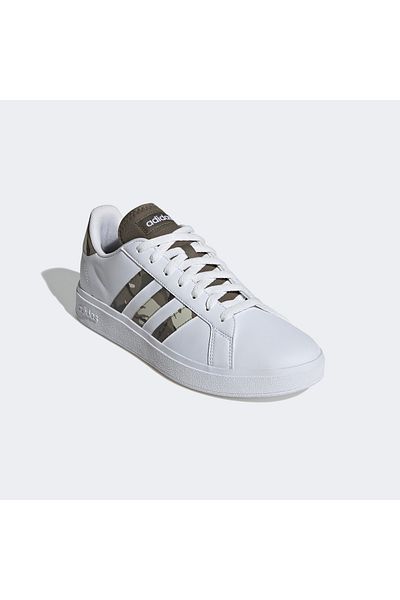 adidas Ανδρικά λευκά αθλητικά παπούτσια Grand Court Base 2.0