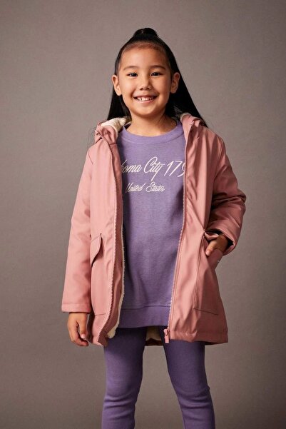 DeFacto A0882 Water Repellent Hooded Raincoat