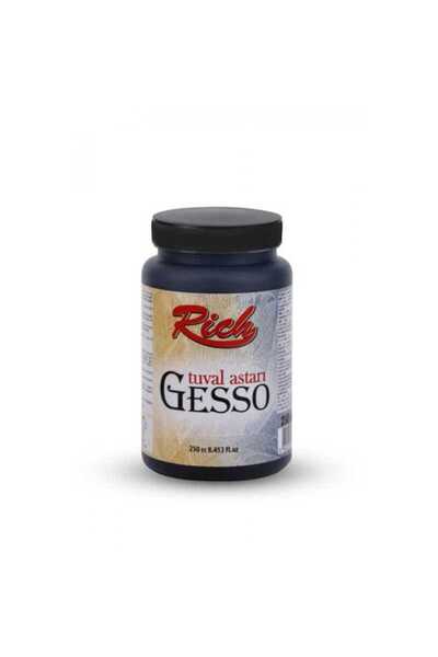 Rich Gesso 250cc Tuval Astarı Siyah /