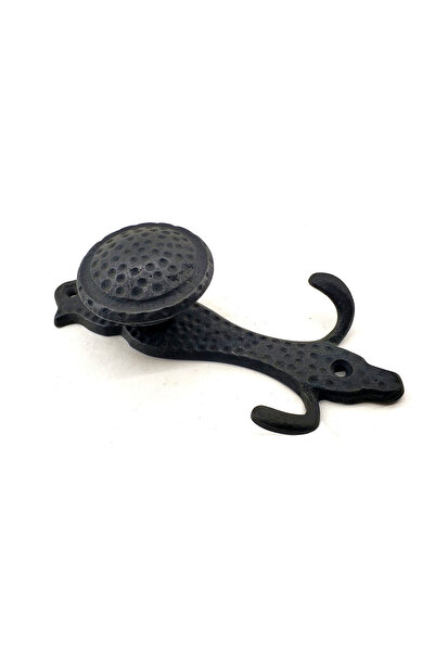 Skygo Antique style decorative brass coat rack hanger - 150x72 mm, oxide