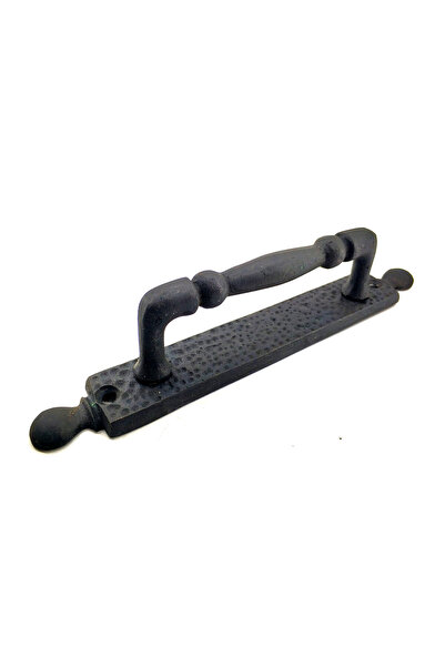 Epilons مقبض باب نحاسي مزخرف على الطراز العتيق - 223x33 مم، أكسيد ZENVIA-TG4356