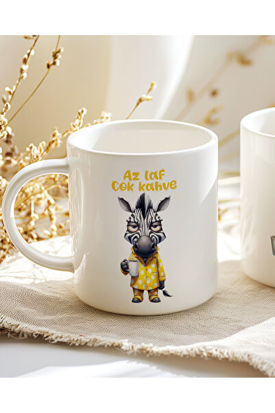 Home Ceramic Mug Collection - Az Laf, Very Coffee Themed