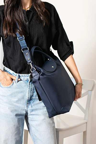 Just Polo Kadın Yeni Sezon Nakışlı Büyük Boy El Ve Omuz Çantası 236035MH