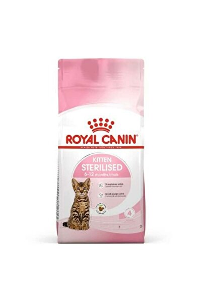 Royal Canin Kitten Sterilised Kısırlaştırılmış Yavru Kedi Maması 2 Kg - Petsh...