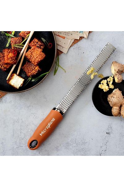 Microplane Orange Classic Zester - Premium Cinnamon Design